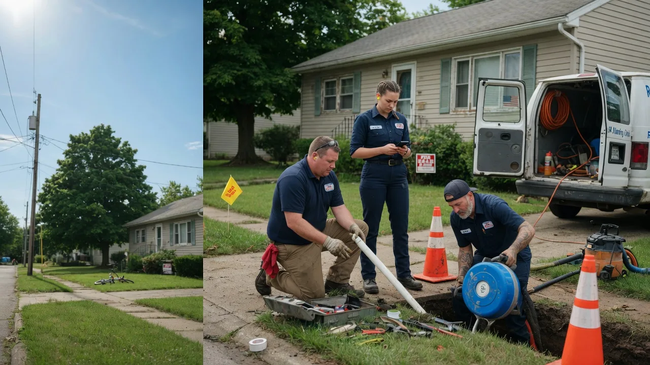 Sewer Line Repair in Bickmore, WV near me